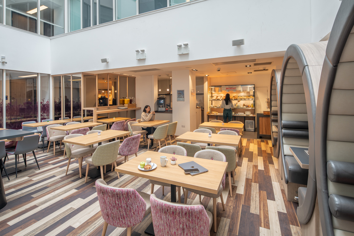 Fresh savoury pastries served at breakfast at Point A Hotel Glasgow