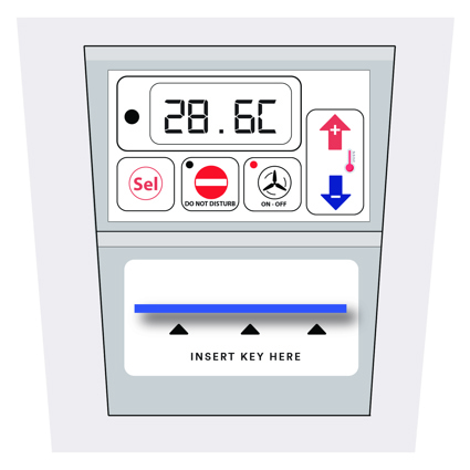 Do not disturb controls